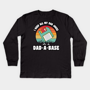 Fathers Day Kids Long Sleeve T-Shirt